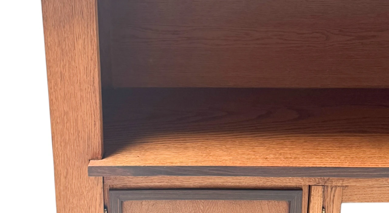 Art Deco Modernist Four-Door Bookcase, 1920s